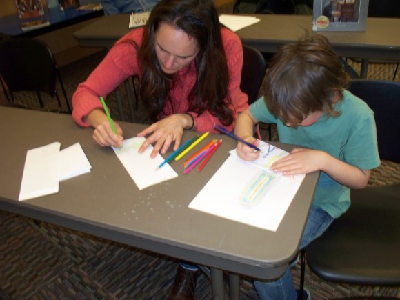 Comics workshop and Kamishibai Presentation at the Bend Library march 27