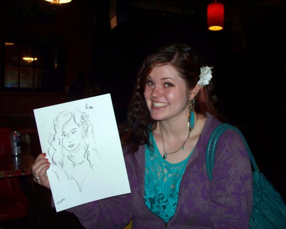 A cutie at the Horned hand