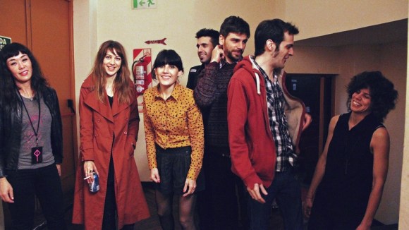 With Cat Power, in Buenos Ares. Photo by Alejandra Coco